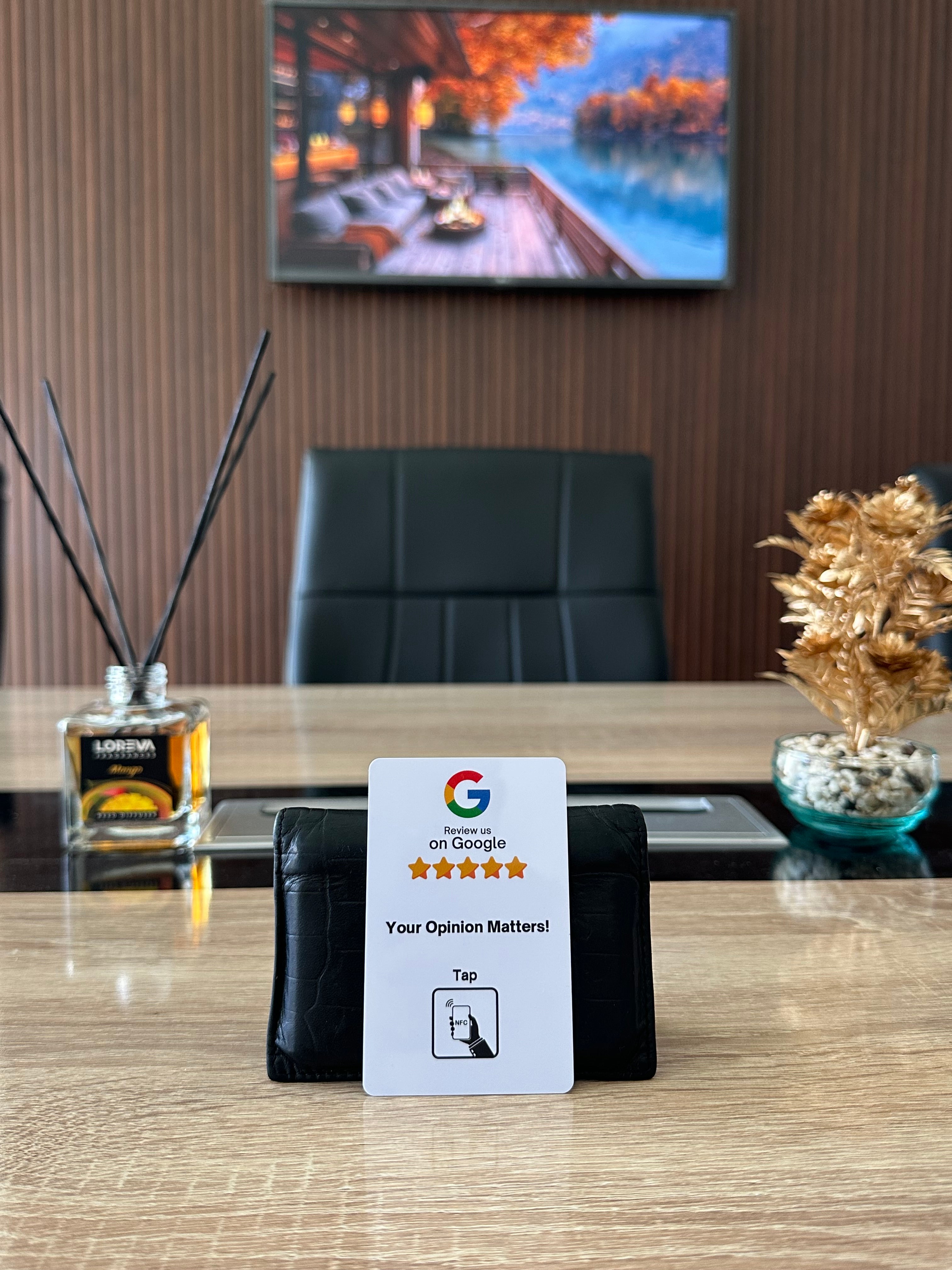💳 Carte NFC Portefeuille – “Tap to Connect”